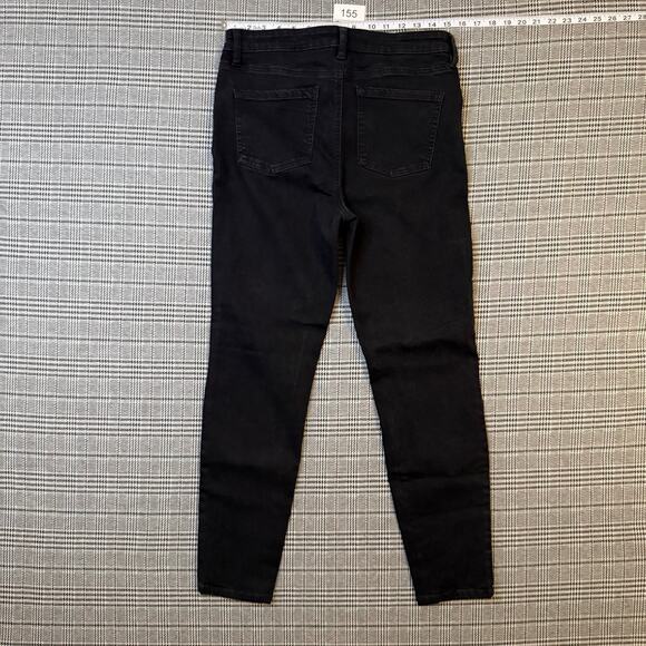 Buffalo David Bitton Women's Jeans Black Denim Mollie High Rise Skinny 8/29 - Picture 1 of 9